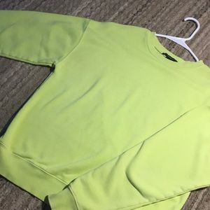 Forever 21 Neon Green Sweater